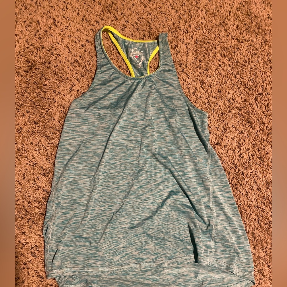 Racerback athletic tank!